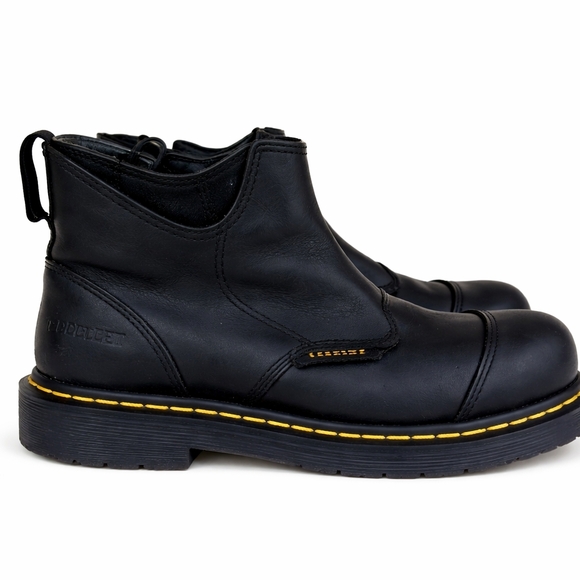 Dr. Martens Shoes - 🌻 Dr. Martens Zone Street Steel Toe Work Boots – Women’s 6 | Slip Resistant